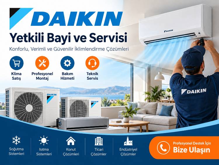 Daikin Klima Bayi ve Servisi